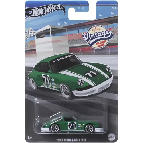 Hot Wheels Silver Series 2024 : Vintage Racing Club - 1971 PORSCHE 911 - Image 1