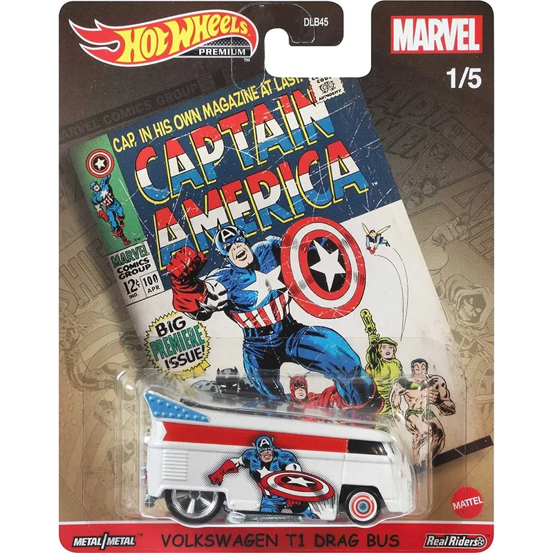 Captain America VW Bus