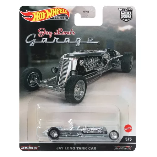 2022 Hot Wheels PREMIUM - JAY LENO TANK CAR - Image 1