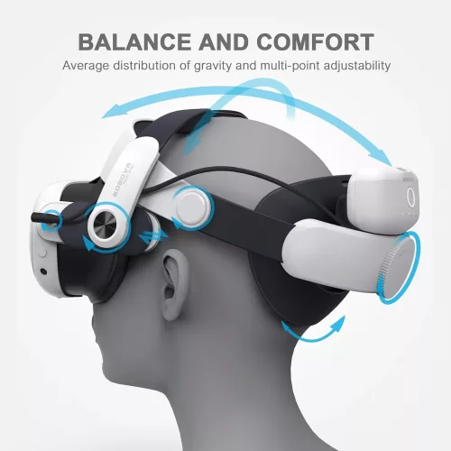 BOBOVR M3 Pro Battery Pack Head Strap For Quest 3 & 3S - Image 3