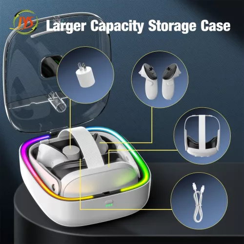 JYS Charging Storage Case With Battery Pack Kit for Meta Quest 3 / 3S - Image 5