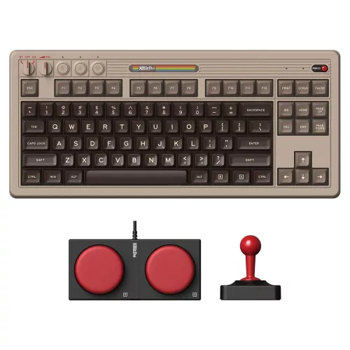 8BitDo Retro Mechanical Keyboard - C64 Edition - Image 2