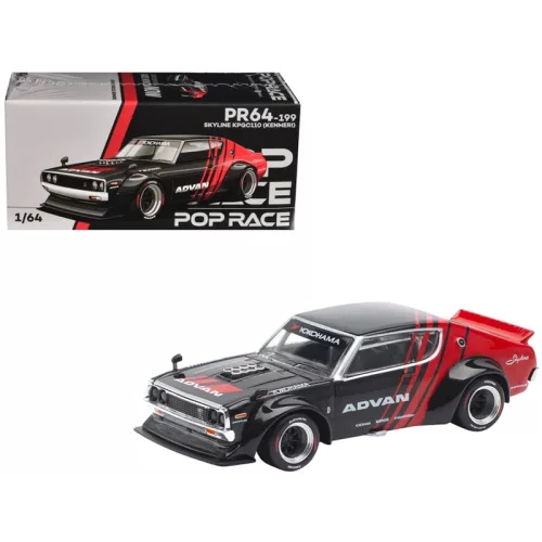 POP RACE : SKYLINE GT-R DRIFT (KENMERI) - ADVAN LIVERY - Image 1