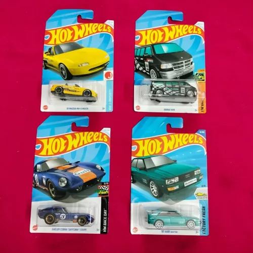 Hot Wheels : 4 Cards Set A4 - Image 1