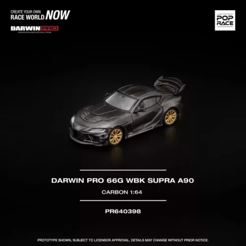 (PRE-ORDERS) PR640398: DARWIN PRO 66G WBK SUPRA A90 CARBON EDITION - Image 1