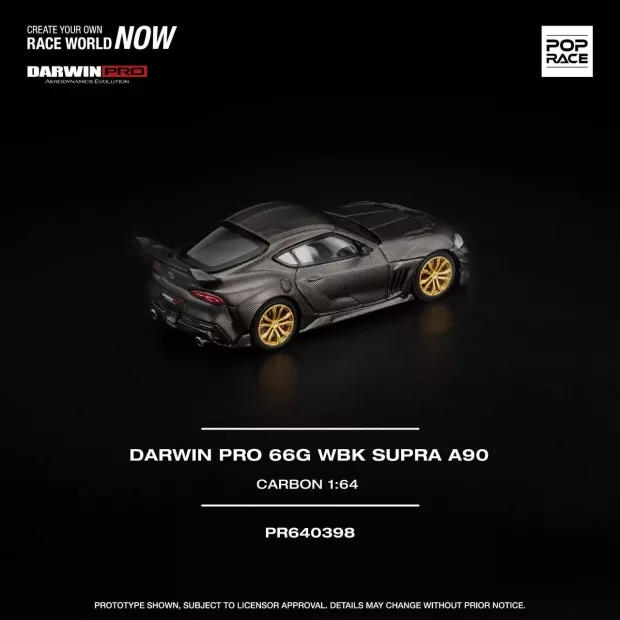DARWIN PRO 66G WBK SUPRA A90 CARBON EDITION