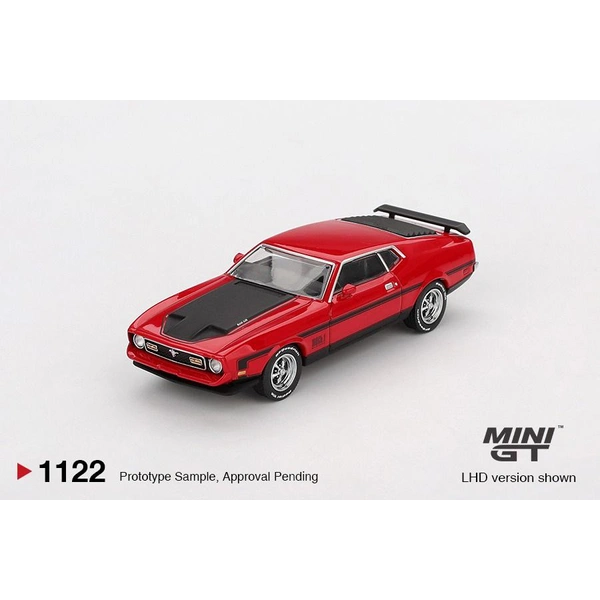 Ford Mustang Mach1 1971 Race Red #1122
