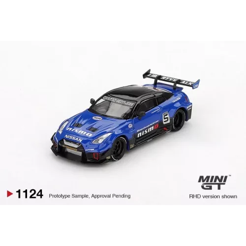 (PRE-ORDERS) MGT01124: Nissan 35GT-RR Ver.12 - LB-Silhouette WORKS GT (Blue) - Image 1