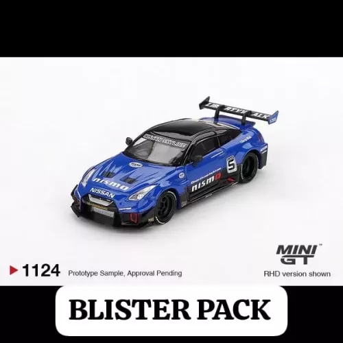 MGT01124: Nissan 35GT-RR Ver.12 - LB-Silhouette WORKS GT (Blue)