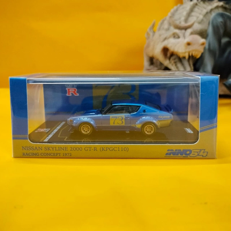 NISSAN SKYLINE 2000 GT-R (KPGC110) #73 – Blue – Gbuy