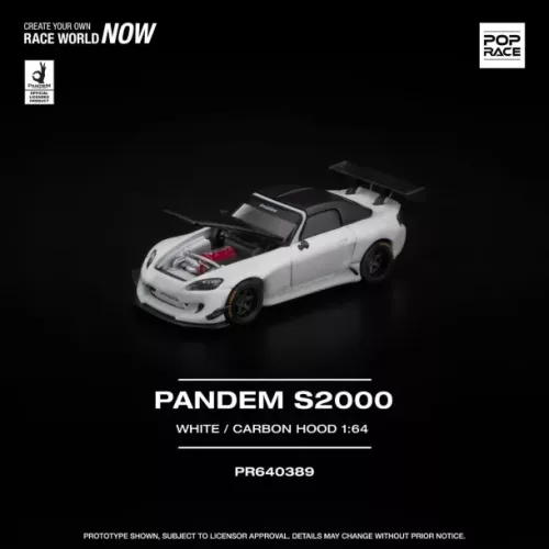 (PRE-ORDERS) PR640389: PANDEM S2000 SOFTTOP WHITE TOOLING - Image 1