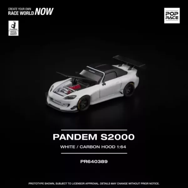 PANDEM S2000 SOFTTOP WHITE TOOLING
