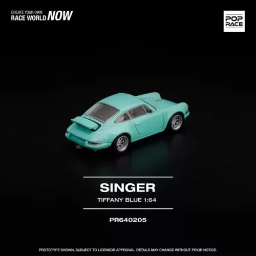 (PRE-ORDERS) PR640205: PORSCHE SINGER 964 TIFFANY (BLUE) - Image 1
