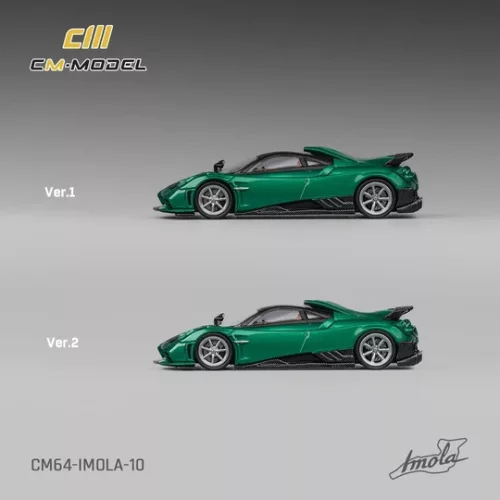 CM MODEL: PAGANI IMOLA METALLIC EMERALD GREEN - Image 3