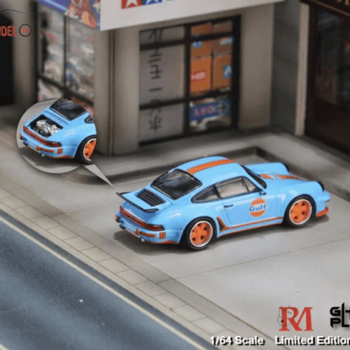 PORSCHE 930 SINGER TURBO STUDY Gulf Livery - Image 3