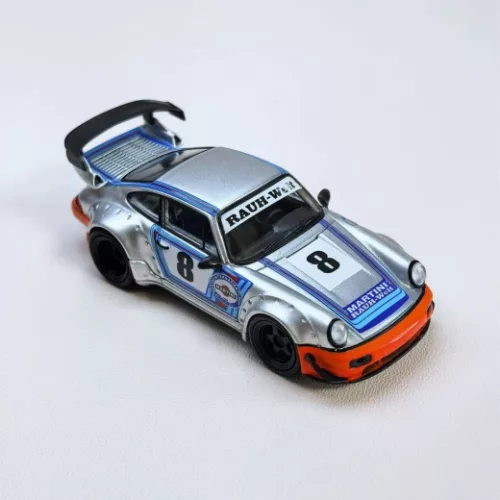 PORSCHE RWB 964 GT Wing #8 "Martini" Livery - Image 2
