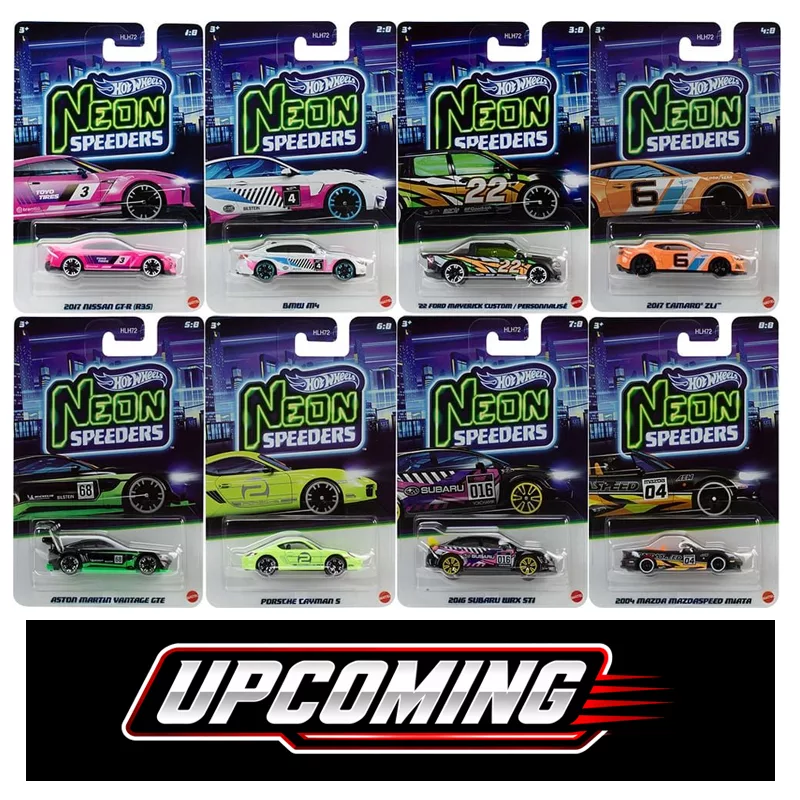 Hot Wheels 2026 Neon Speeders – Mix 2
