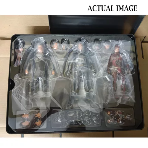 Mezco One:12 Zack Snyder Justice League BATMAN, SUPERMAN, FLASH - Image 2