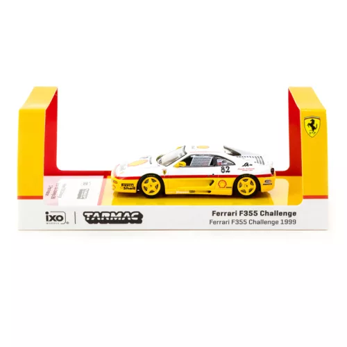 1/64 Ferrari F355 Challenge Ferrari F355 Challenge 1999 #82 - Tarmac Works X iXO Models HOBBY64