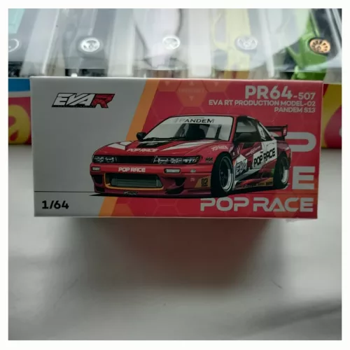 Pop Race Nissan Silvia S13 Pandem EVA RT Production Model-02 PR640507 (TMCS 2026 Exclusive) - Image 1