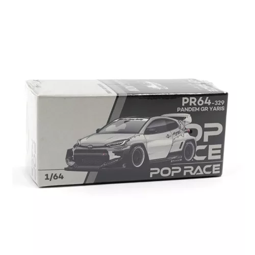 PR640329 POP RACE 1:64 PANDEM TOYOTA GR YARIS IAM EVENT EXCLUSIVE RAW MATERIAL