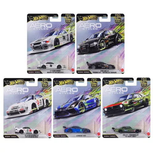 Hot Wheels Premium Car Culture Aero Styles set of 5 - Image 1