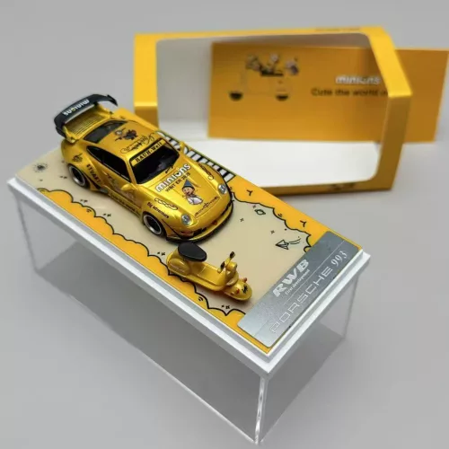 ZJWJ 1:64 Minions Livery RWB 993 Scooter Version