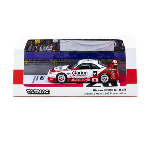 1/64 Nissan NISMO GT-R LM 24h of Le Mans 1995 Presentation #23 - Tarmac Works HOBBY64