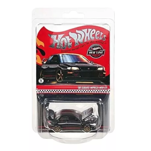 HotWheels RLC Exclusive '98 SUBARU IMPREZA WRX STi 1:64 Scale (With Protector)
