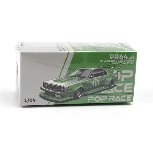 PR640061 SKYLINE C210 KAIDO RACER BOSOZOKU STYLE GREEN 1:64