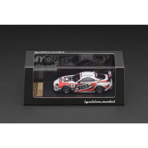Ignition Model IG3838 IG3842 1:64 Toyota Supra (JZA8O) RZ White (MY64 Special)