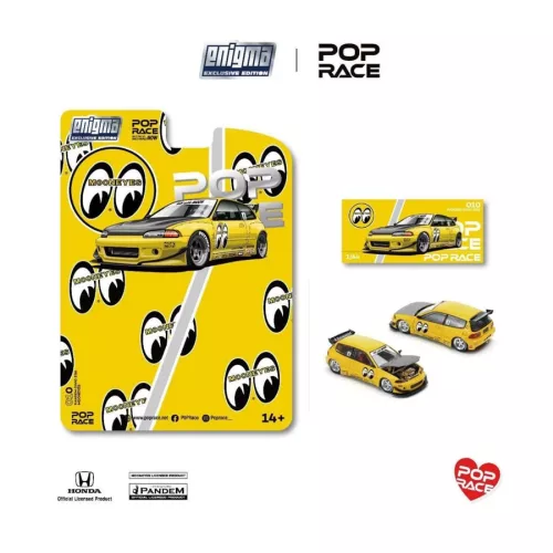 POPRACE BLISTER E010 PANDEM CIVIC EG6 MOONEYES