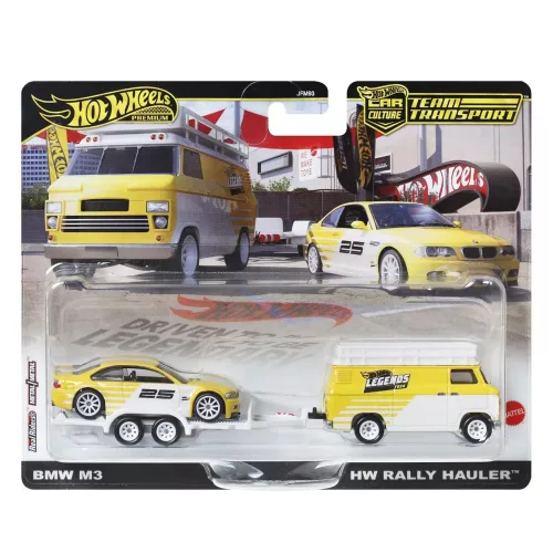 Hot Wheels Legends Tour - 2025 Car Culture: Team Transport BMW M3 and HW Rally Hauler